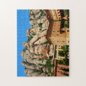 Klooster van Montserrat, Catalonië, Spanje Legpuzzel (Verticaal)