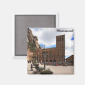 klooster van Montserrat Magneet (Voorkant / Achterkant)