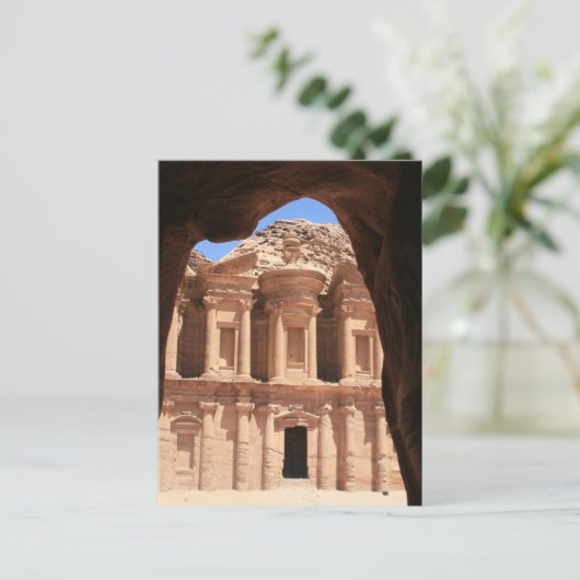 klooster van petra briefkaart (Staand voorkant)