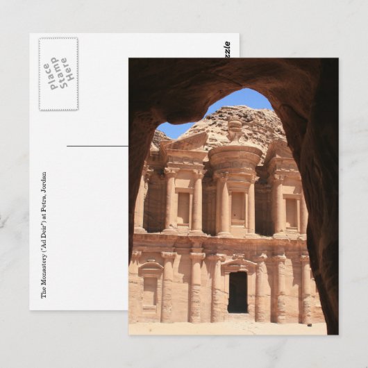 klooster van petra briefkaart (Voorkant / Achterkant)