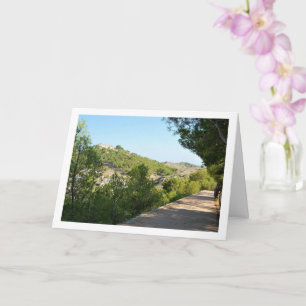 Klooster van San Miguel boven Lliria, Valencia Kaart