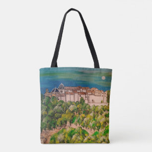 Klooster van San Miguel Schilderij van Alfred Fox Tote Bag