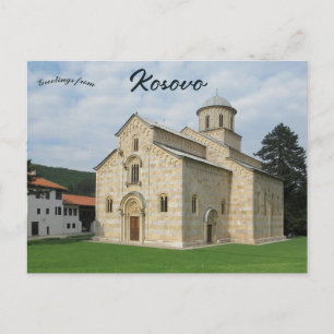 Klooster van Visoki Decani bij Peja Kosovo Briefkaart