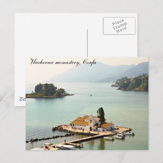 Klooster Vlacherna Briefkaart (Voorkant / Achterkant)