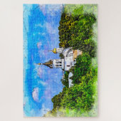 Klooster. Vladimir, Rusland Legpuzzel (Verticaal)