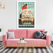 Klooster voor de zeescheepvaart, luxe poster voor  canvas afdruk (Insitu (Woonkamer))