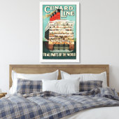 Klooster voor de zeescheepvaart, luxe poster voor  canvas afdruk (Insitu (Slaapkamer))