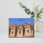 klooster zon petra briefkaart (Staand voorkant)