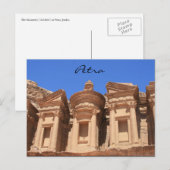 klooster zon petra briefkaart (Voorkant / Achterkant)