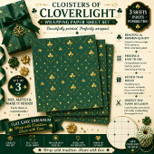Kloostergangen van Cloverlight Inpakpapier Vel