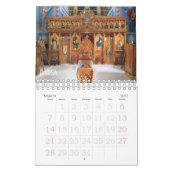 kloosters op Fruska Gora iconostase Servië Kalender (Mar 2027)