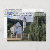 KLOOSTERS VAN SERVIË - Djipša orthodox klooster 2 Briefkaart (Voorkant / Achterkant)
