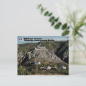 KLOOSTERS VAN SERVIË - Fort Mileševac Briefkaart (Staand voorkant)