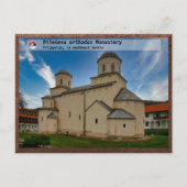 KLOOSTERS VAN SERVIË - Mileševa orthodox klooster Feestdagenkaart (Voorkant)