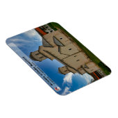 KLOOSTERS VAN SERVIË - Mileševa orthodox klooster Magneet (Rechterzijde)