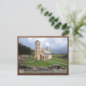 KLOOSTERS VAN SERVIË - Sopoćani orthodox klooster Briefkaart (Staand voorkant)