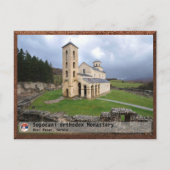 KLOOSTERS VAN SERVIË - Sopoćani orthodox klooster Feestdagenkaart (Voorkant)