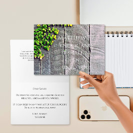 Klop en de deur gaat open Beterschap Kaart