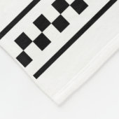 "KLOP HET!" FLEECE DEKEN (Hoek)