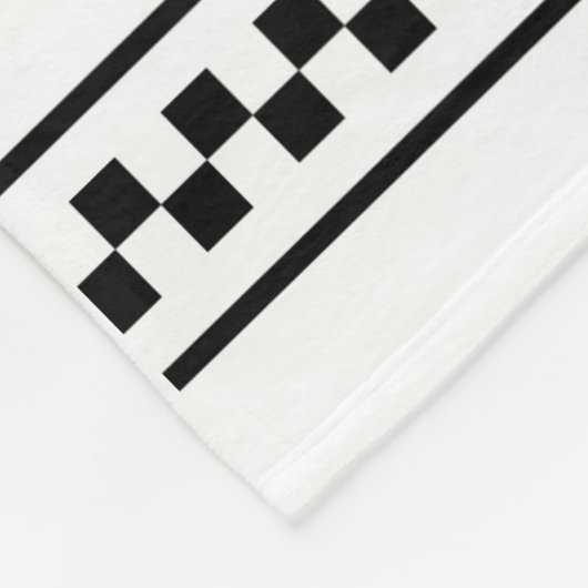 "KLOP HET!" FLEECE DEKEN (Hoek)