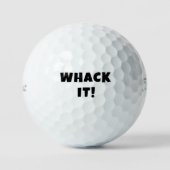 Klop het! golfballen (Voorkant)
