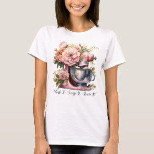Klop het, klik het, deel het Bak T-Shirt