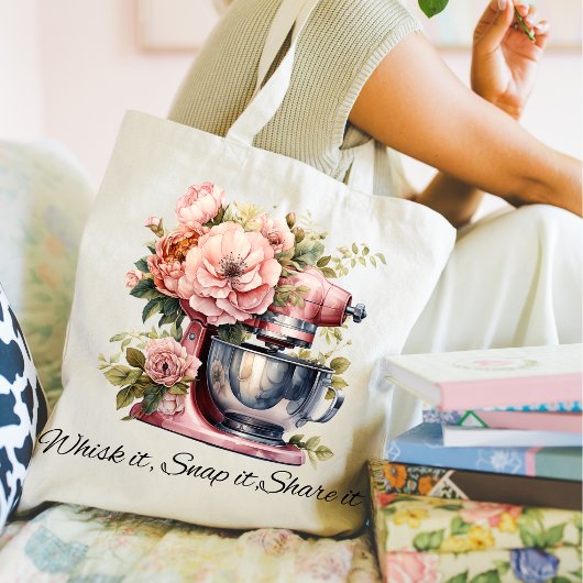 Klop het, klik het, deel het | Boodschappentas voo Tote Bag