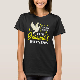 Klop Klop Het is Jehova s Getuige JG T-shirt