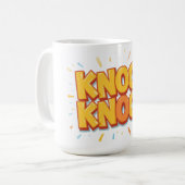 Klop klop  koffiemok (Voorkant links)