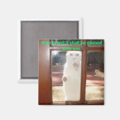 Klop, klop. magneet (Voorkant / Achterkant)