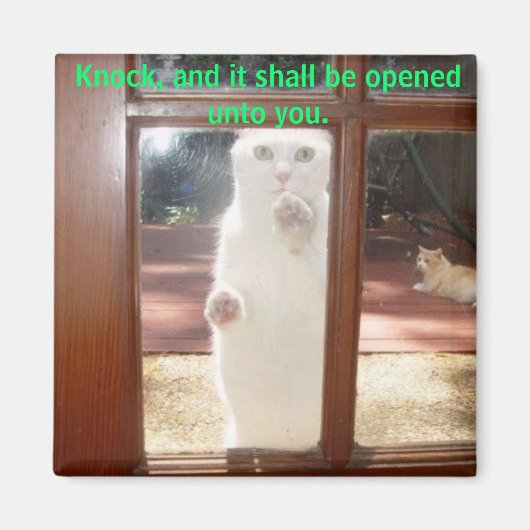 Klop, klop. magneet (Voorkant)