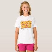 Klop klop t-shirt (Voorkant volledig)