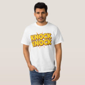Klop klop t-shirt (Voorkant volledig)