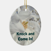 Klop & kom binnen! Ornament Privacy alstublieft (Rechts)