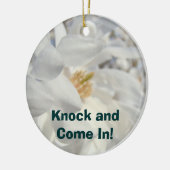 Klop & kom binnen! Ornament Privacy alstublieft (Links)