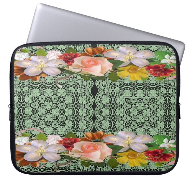 Klop voor laptop sleeve (Voorkant)