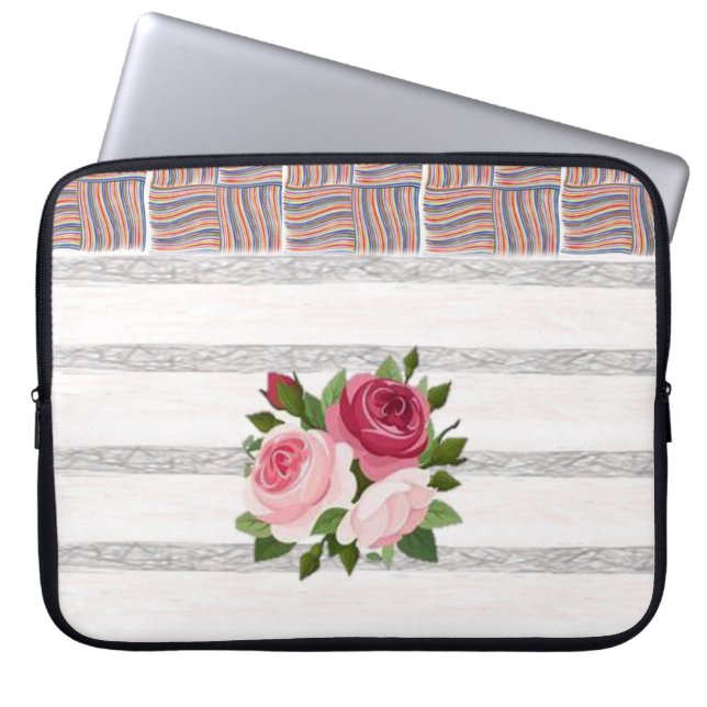 Klop voor laptop sleeve (Voorkant)
