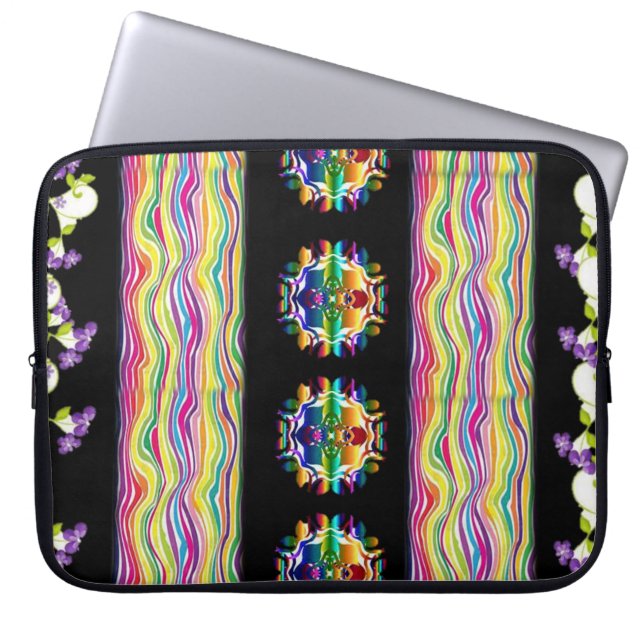 Klop voor laptop sleeve (Voorkant)