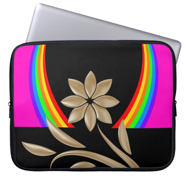 Klop voor laptop sleeve (Voorkant)