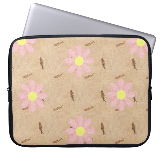 Klop voor laptop sleeve (Voorkant)