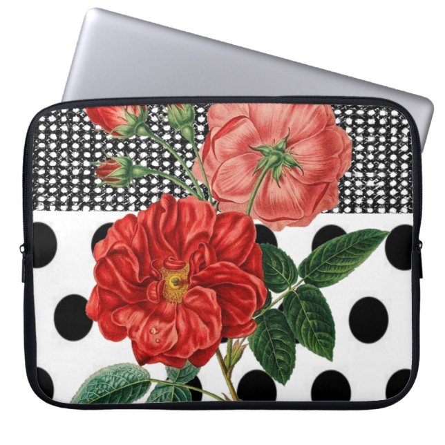 Klop voor laptop sleeve (Voorkant)