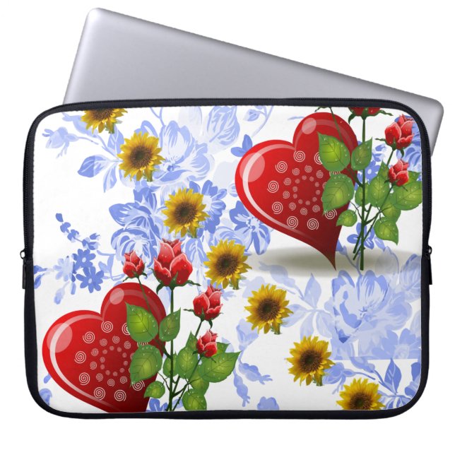 Klop voor laptop sleeve (Voorkant)