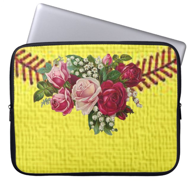Klop voor laptop sleeve (Voorkant)