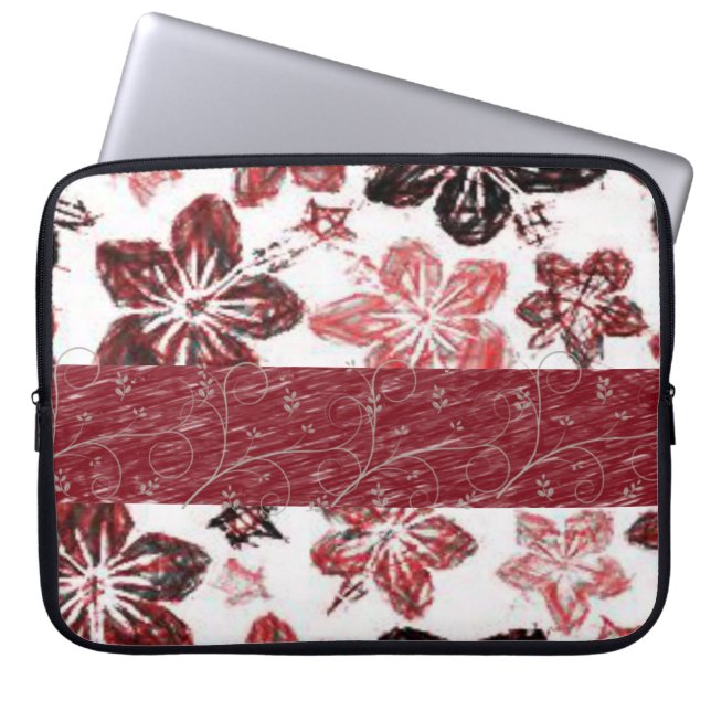 Klop voor laptop sleeve (Voorkant)