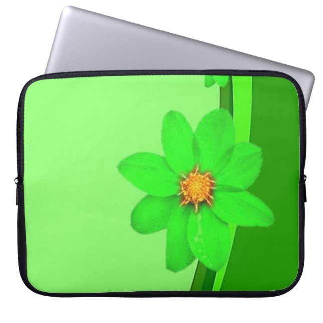 Klop voor laptop sleeve (Voorkant)
