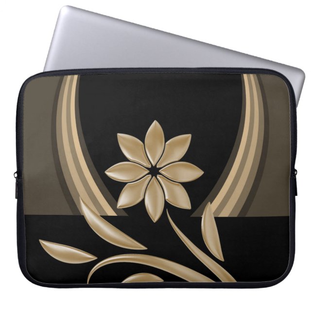 Klop voor laptop sleeve (Voorkant)