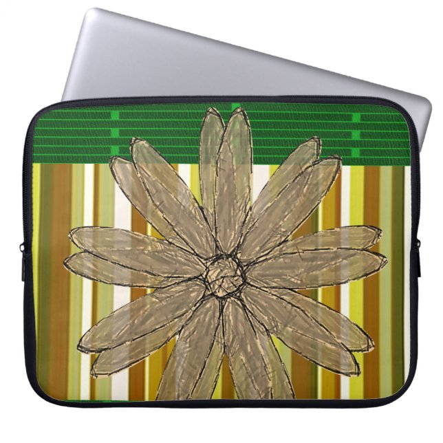 Klop voor laptop sleeve (Voorkant)