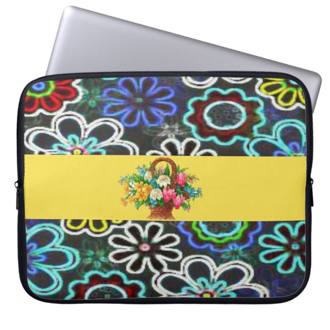 Klop voor laptop sleeve (Voorkant)