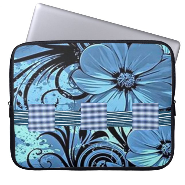 Klop voor laptop sleeve (Voorkant)