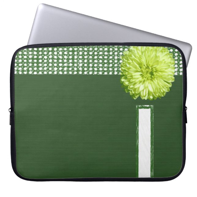 Klop voor laptop sleeve (Voorkant)